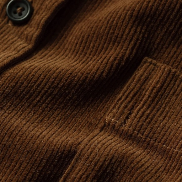 Taylor Stitch The Jack in Cinnamon Corduroy Button Down Shirt Size Medium (40) - Picture 4 of 11